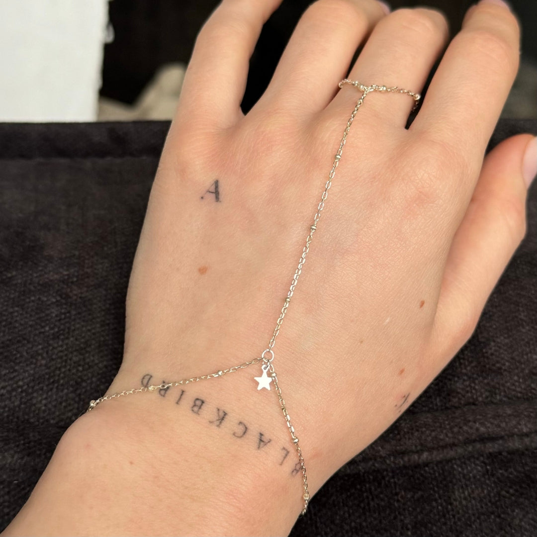 Sterling Silver Hand Chains
