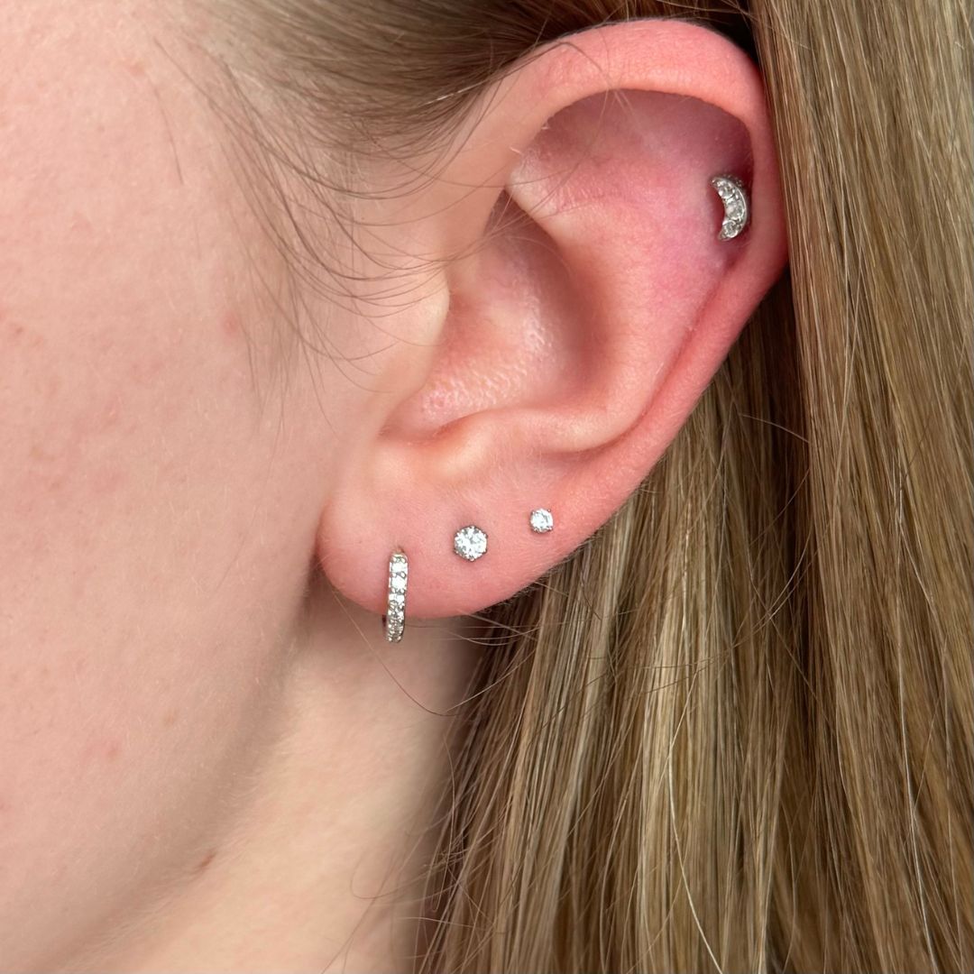 Cubic Zirconia Stud Bundle