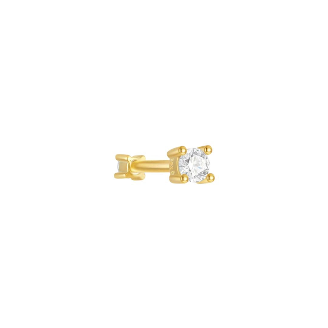 Double sided Cubic Zirconia Stud