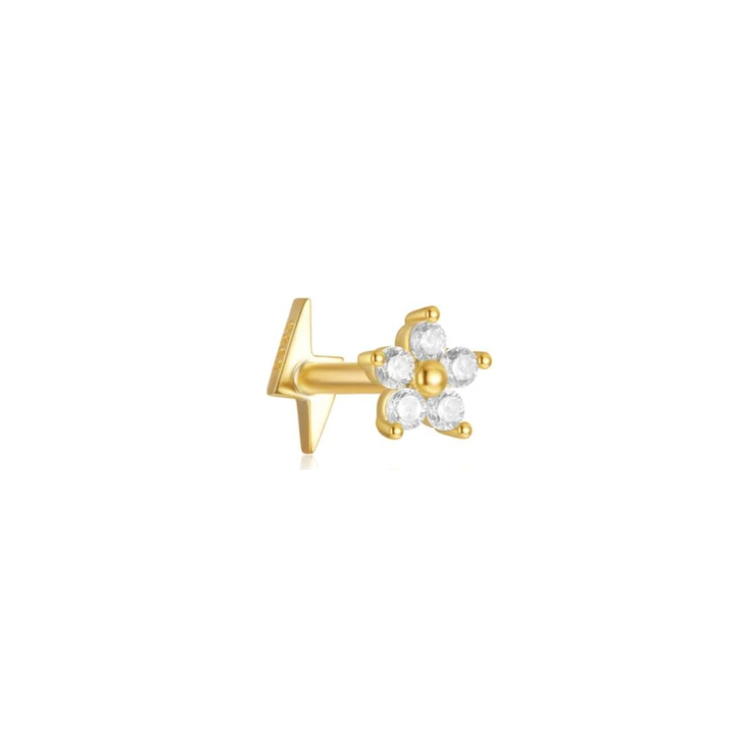 Double sided Celestial Flat Back Stud