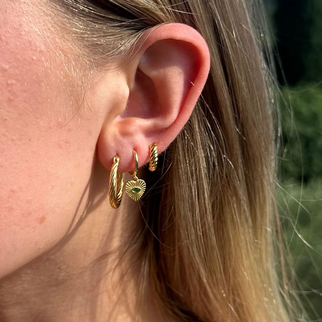 Eva Twist Hoops