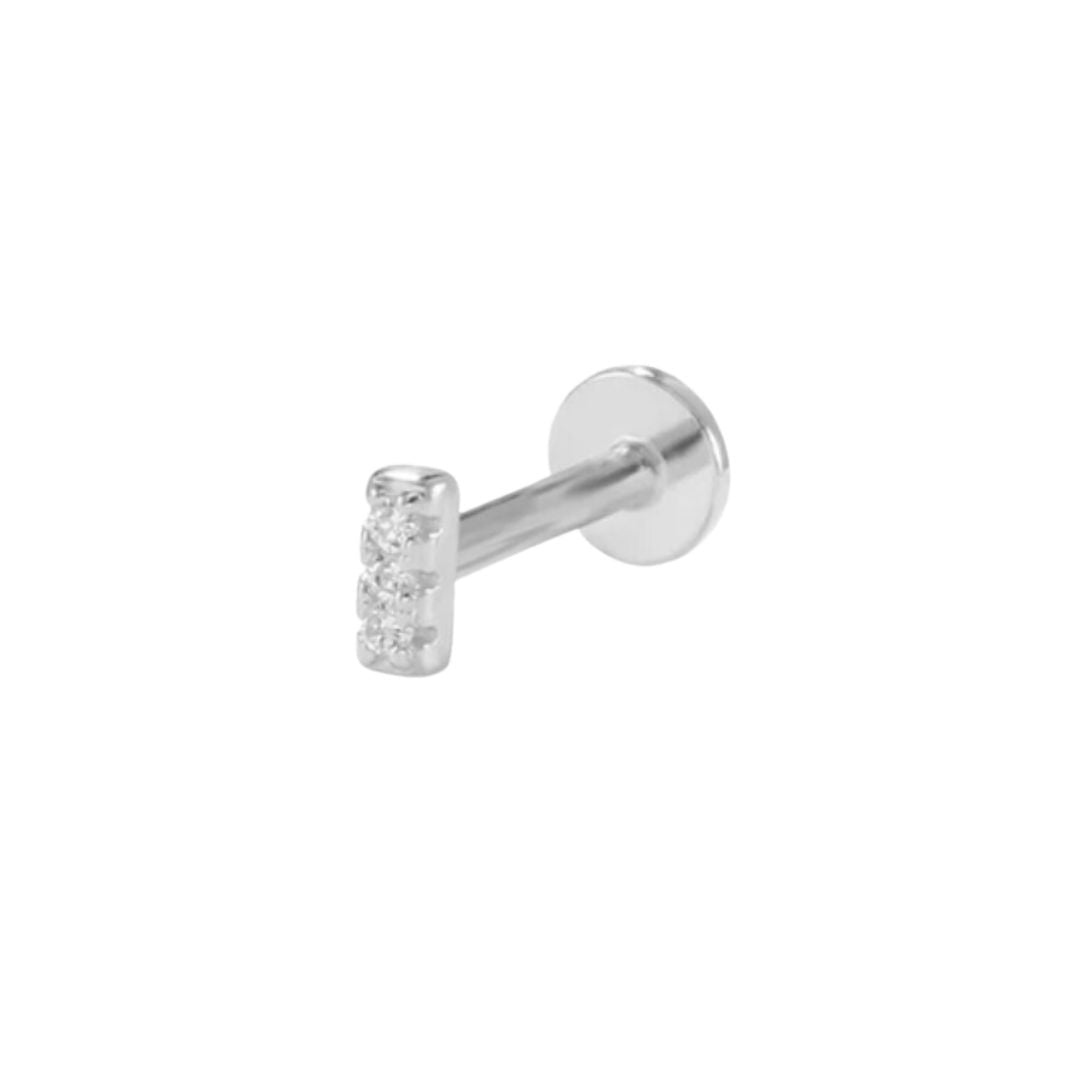 Rectangle Flat Back Stud