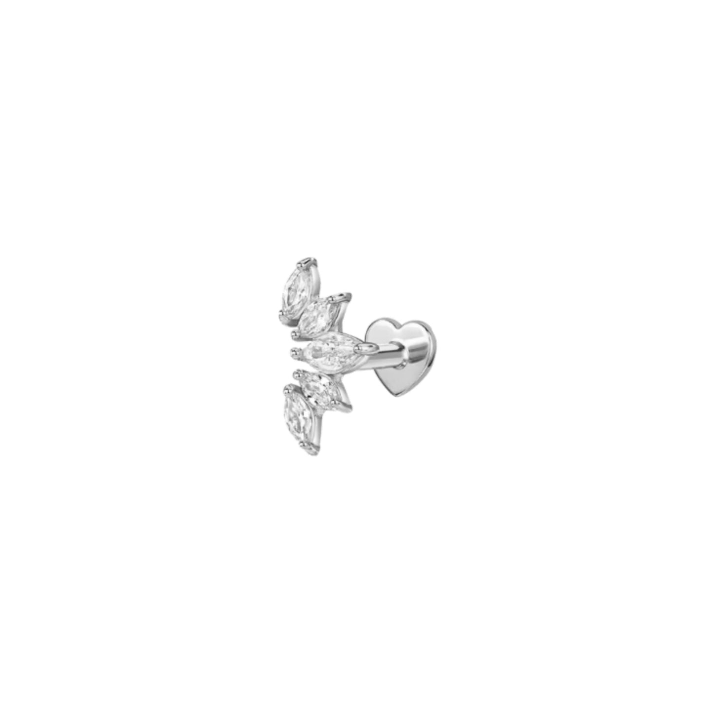 Crystal Double Sided Stud