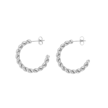 Twisted Rope Hoops