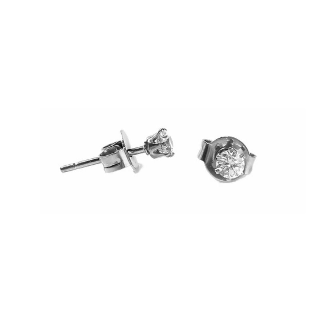 Staple 3mm clear Stone Studs