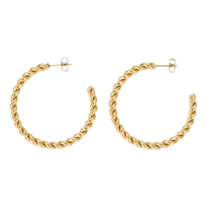 Twisted Rope Hoops