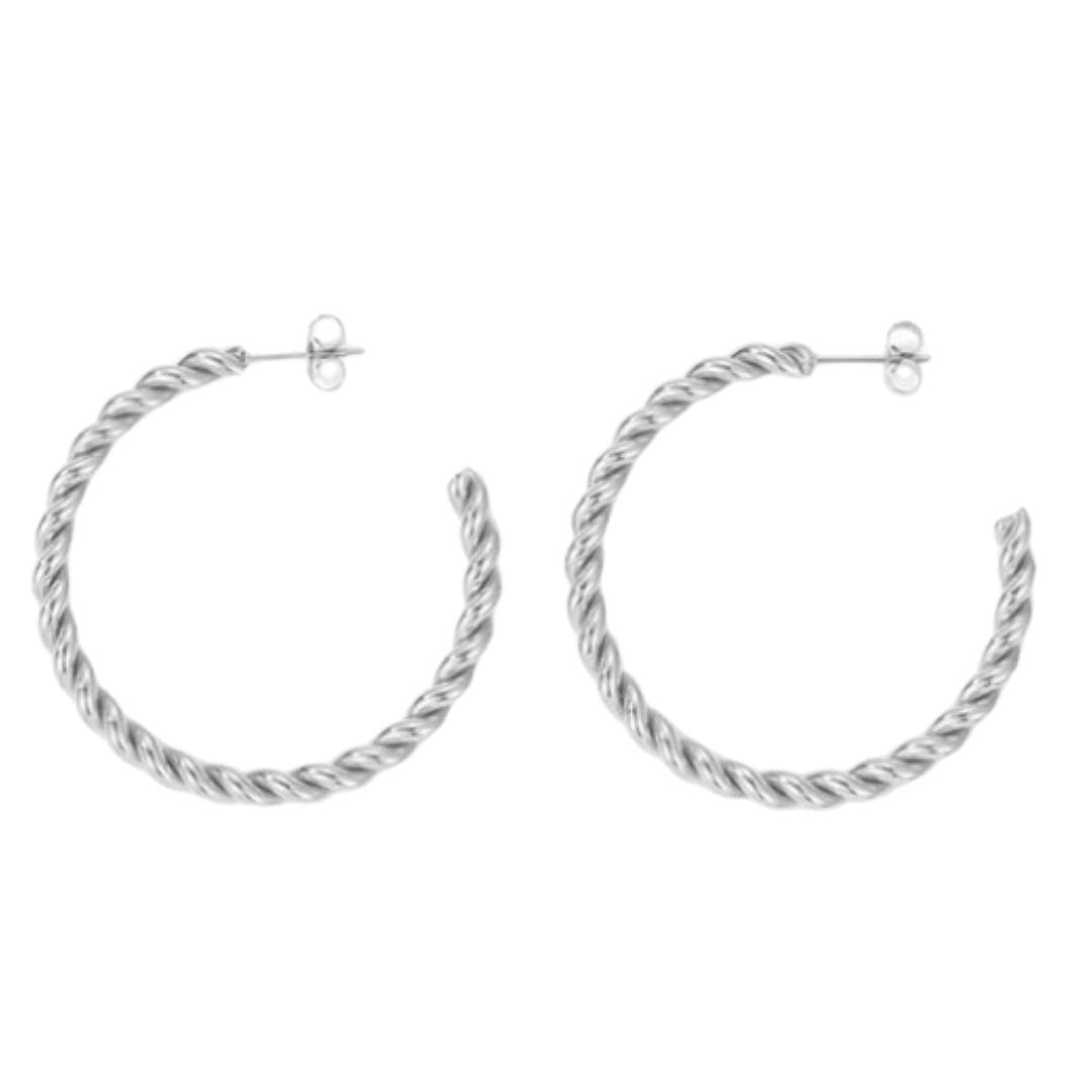 Twisted Rope Hoops