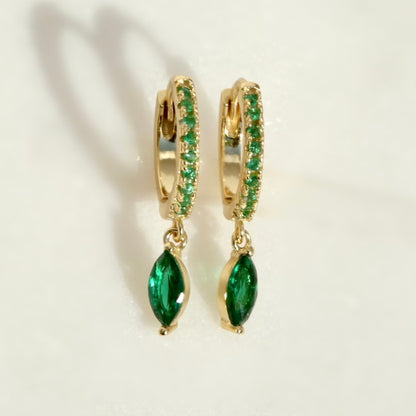 Emerald Iris Huggies