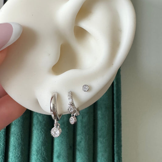 Dainty Crystal Earring Bundle