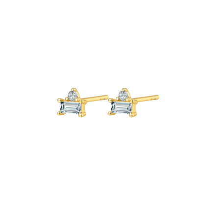 Baguette Studs
