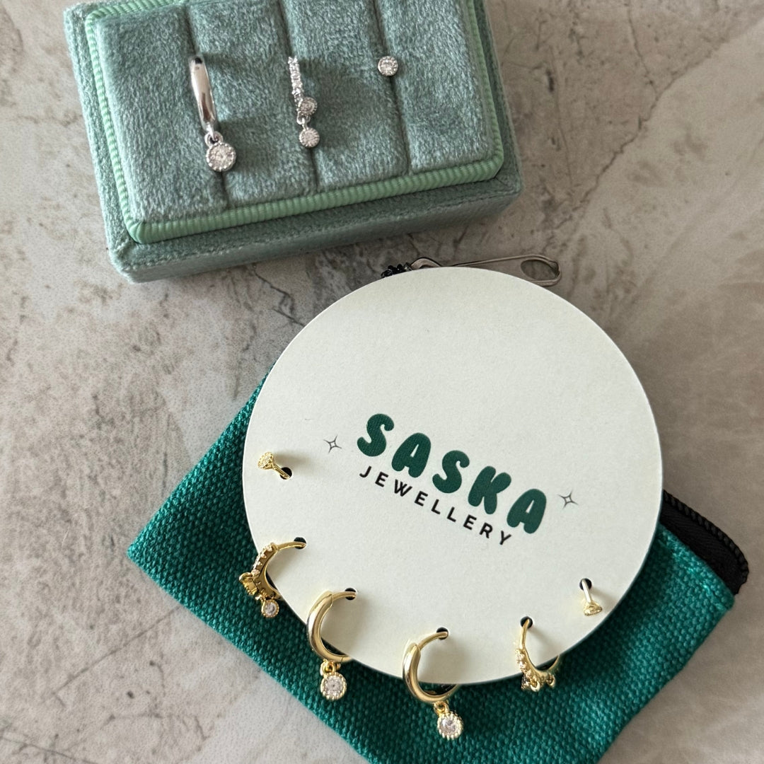 Dainty Crystal Earring Bundle