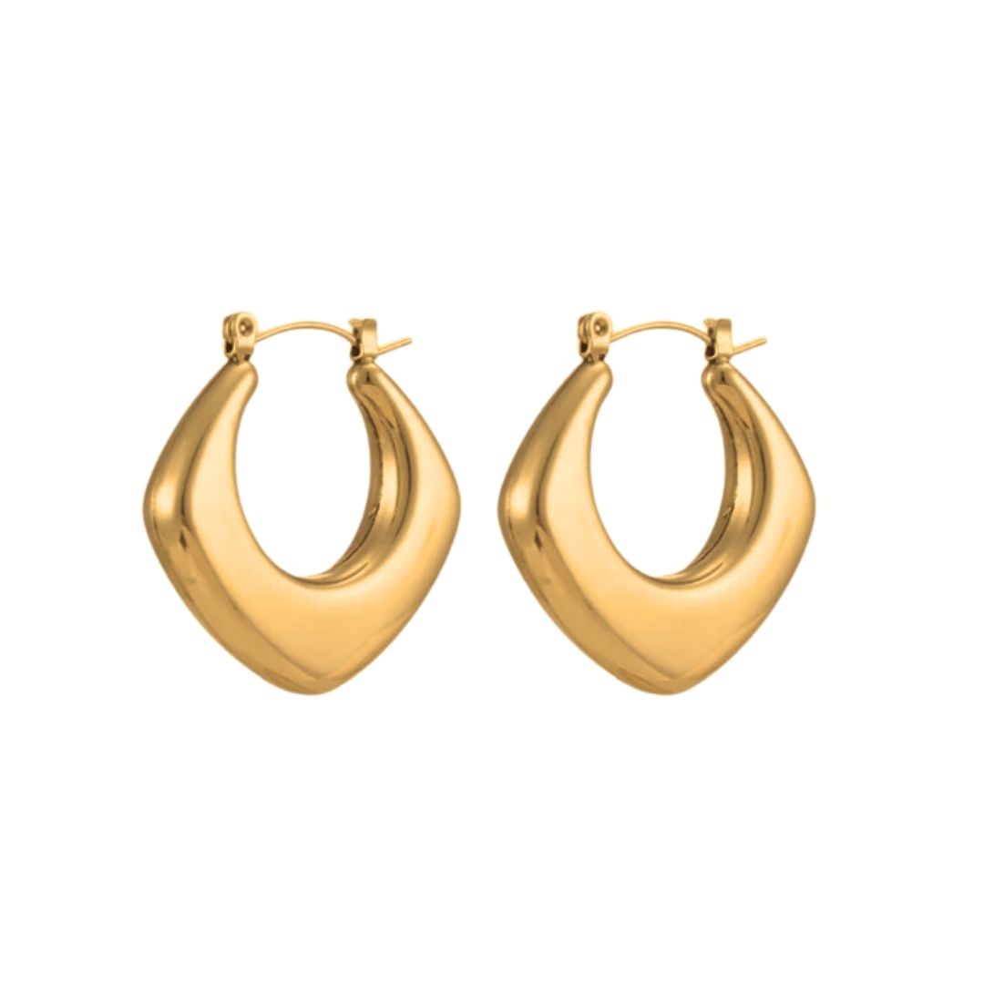 Alexis Hollow Hoops