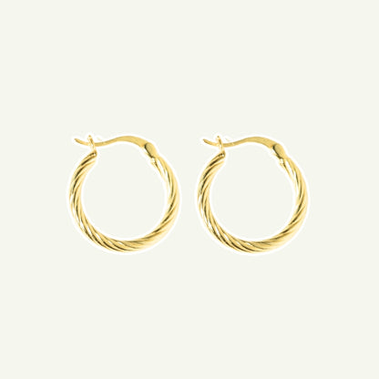 Eva Twist Hoops