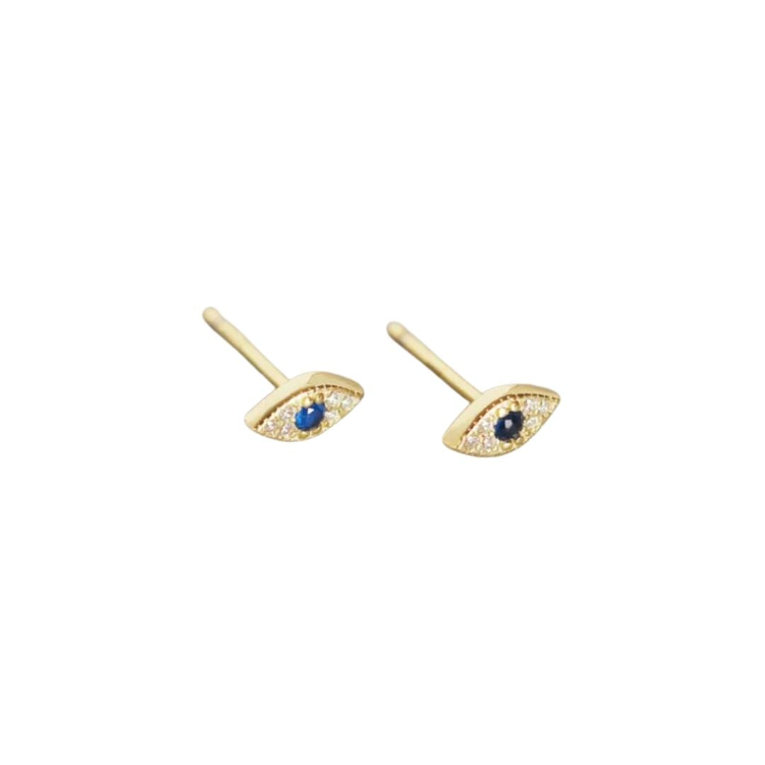 Navy Eye Studs