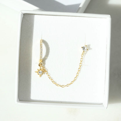 North Star Chain Stud