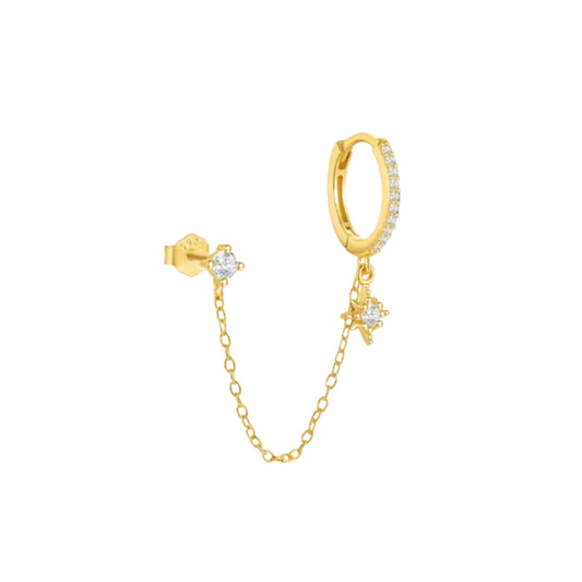 North Star Chain Stud