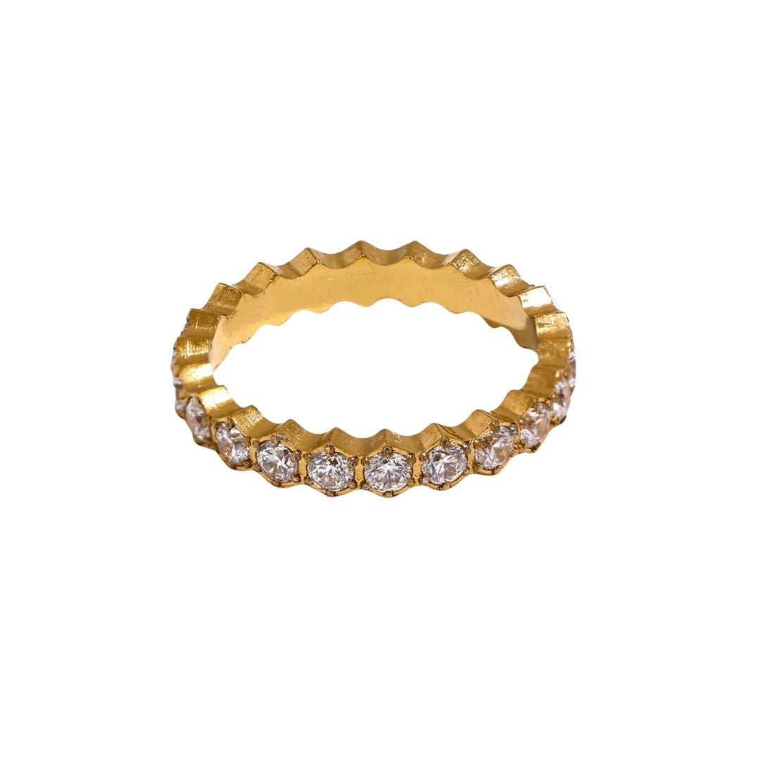 Pave Stacking Ring