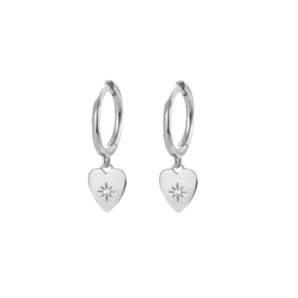 Pendant Heart Huggies