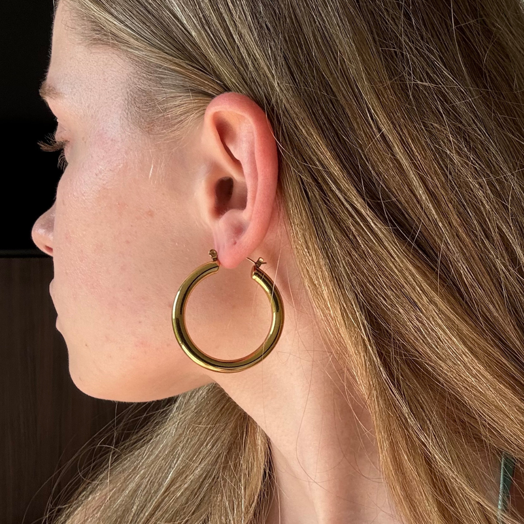 Bryony Hollow Hoops