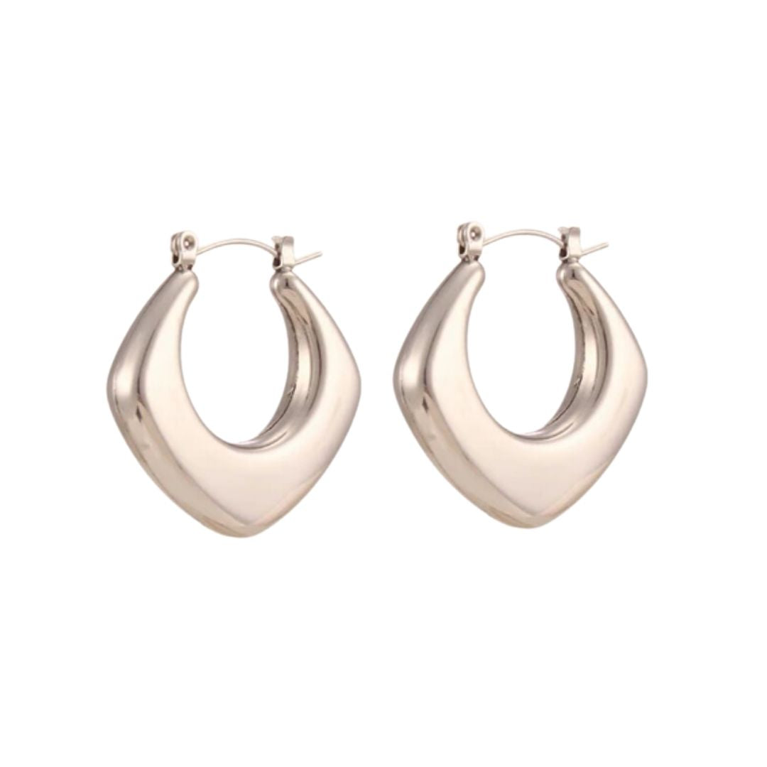 Alexis Hollow Hoops