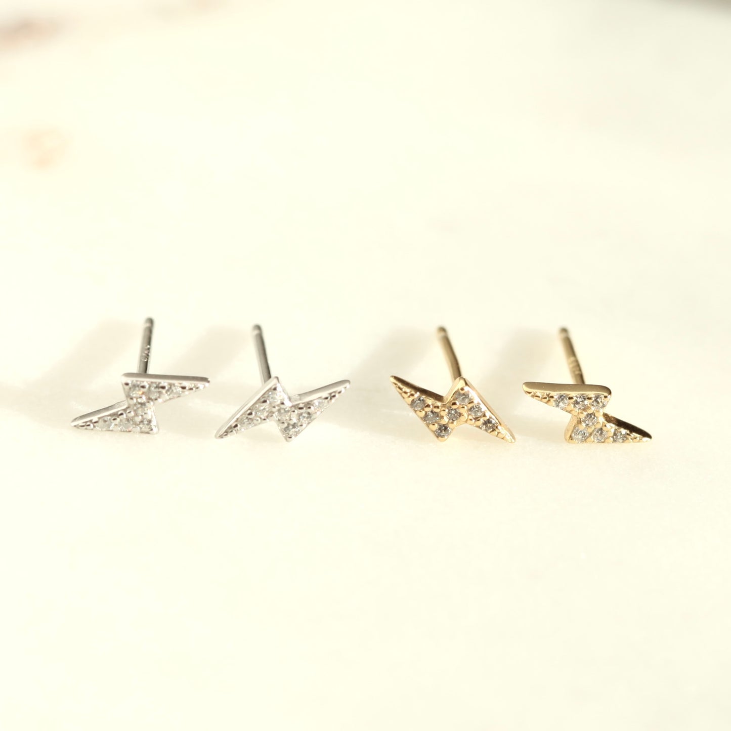 Lightning Bolt Studs