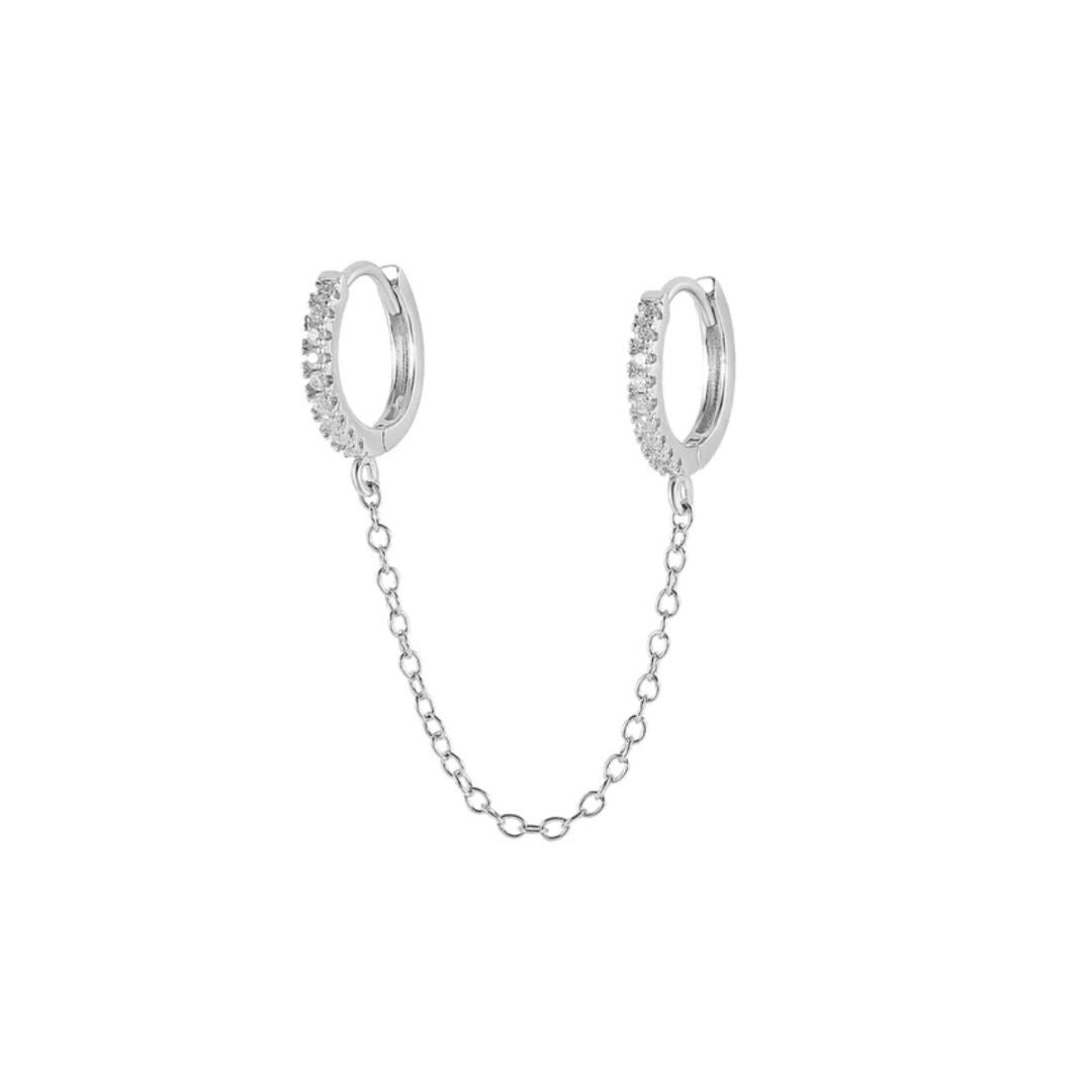 Chain Pave Hoops