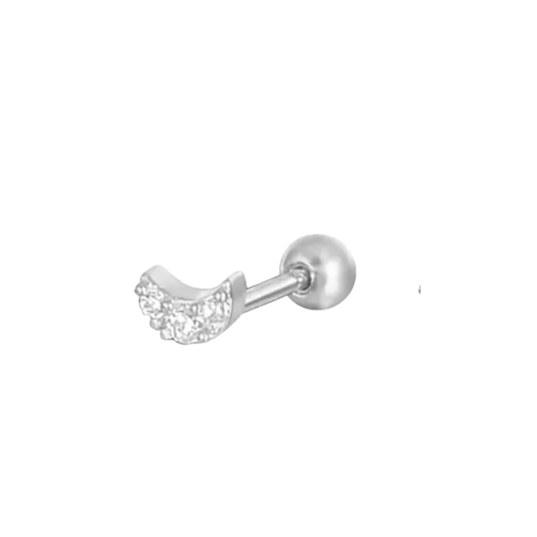 Moon Barbell Stud