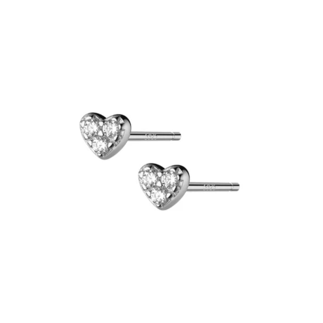 Heart Studs