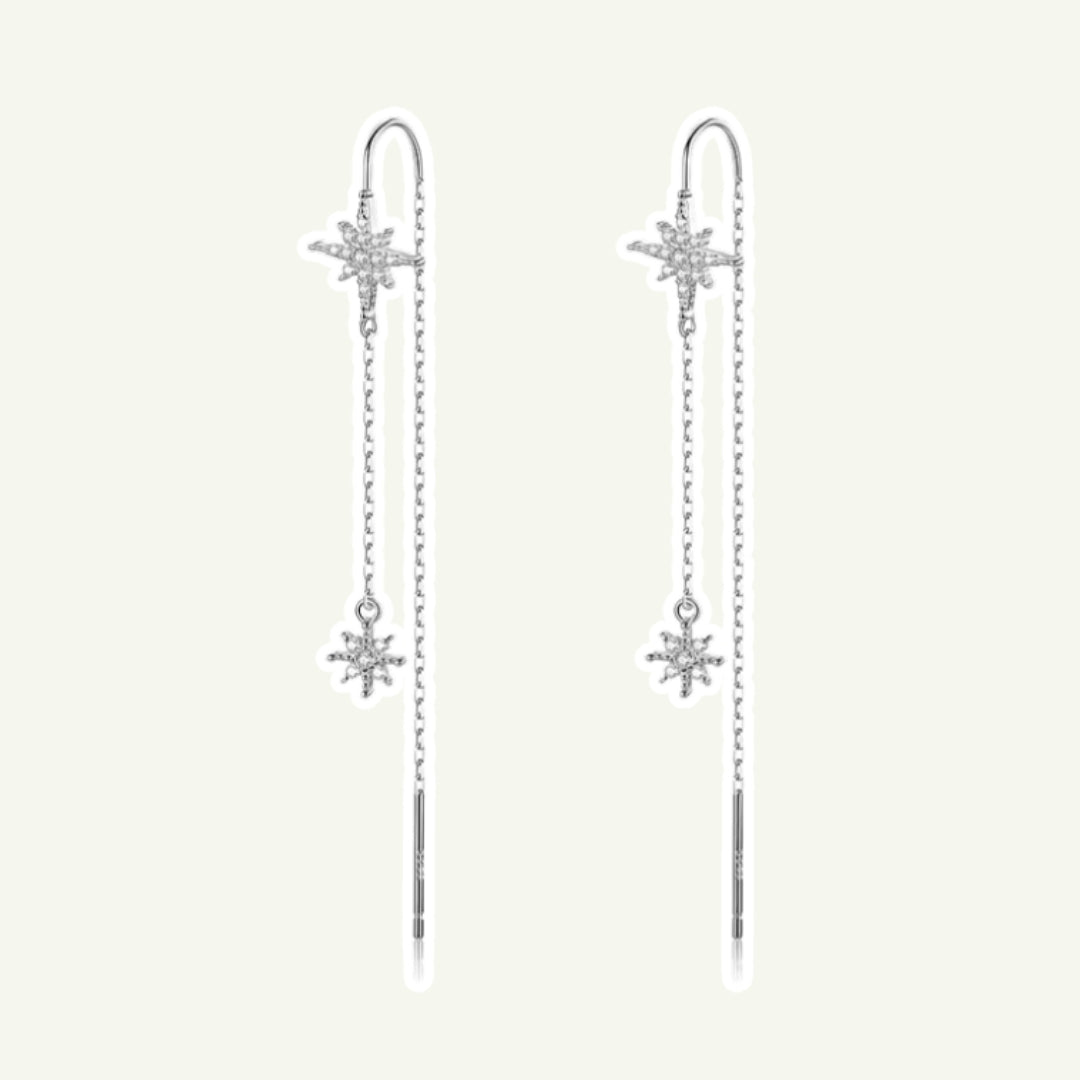 Starburst Threader Earrings