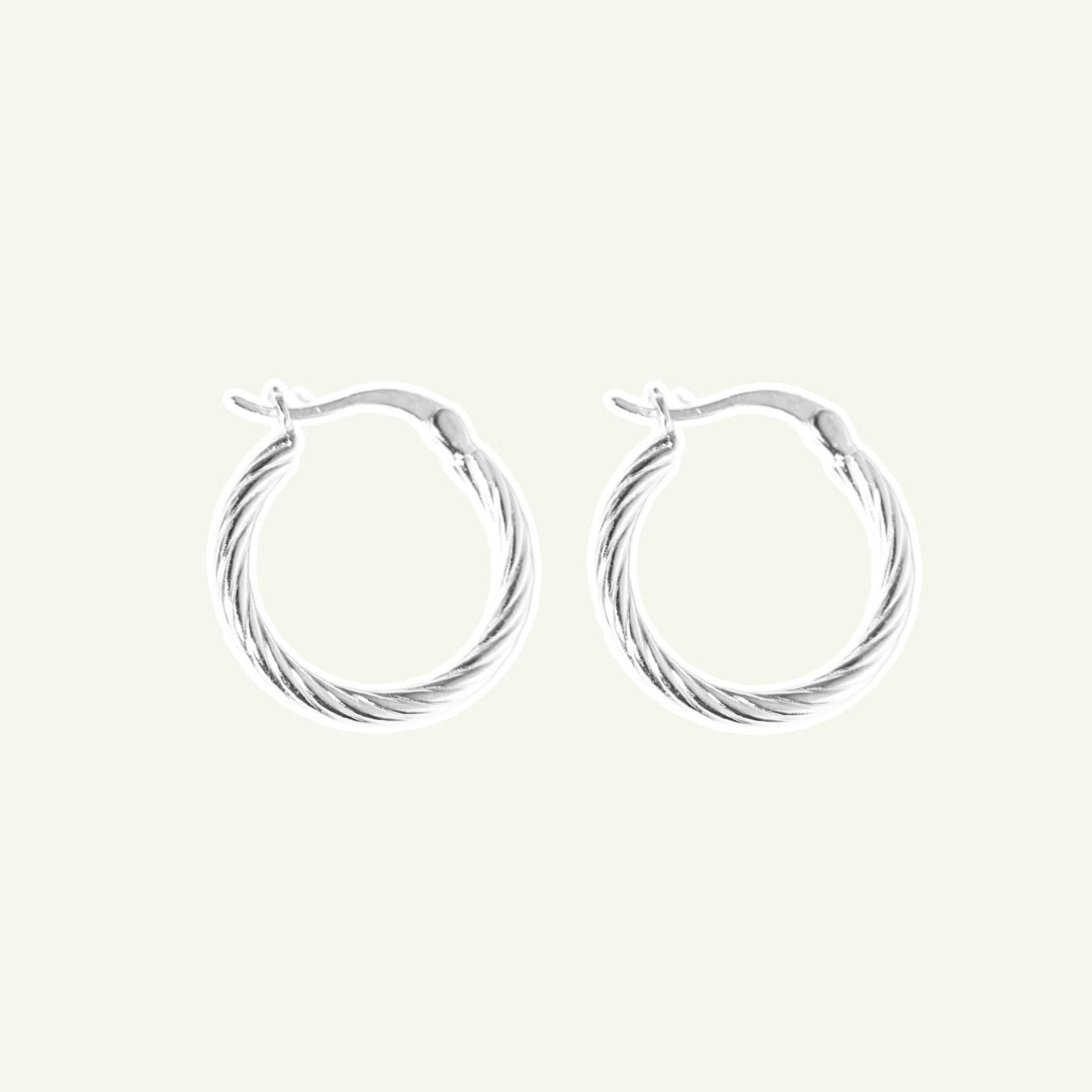 Eva Twist Hoops