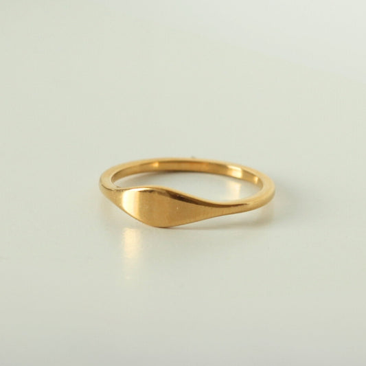 Slim Signet Ring